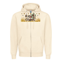 Sandshell merry christmas cross Zipper Hoodie - JahusDesignShop