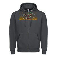 Smoke merry christmas cross Zipper Hoodie - JahusDesignShop