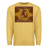 Antique Gold horse Premium Sweatshirt - BarkalooDesign