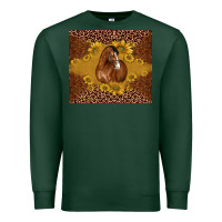 Sports Green horse Premium Sweatshirt - BarkalooDesign
