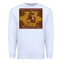 White horse Premium Sweatshirt - BarkalooDesign