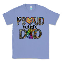 Colony Blue proud autism dad Classic Tee - SublimationCraftShop