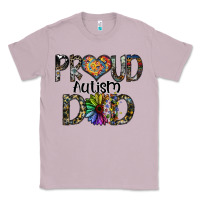 Lilac proud autism dad Classic Tee - SublimationCraftShop