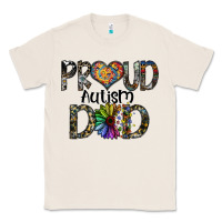 Natural proud autism dad Classic Tee - SublimationCraftShop