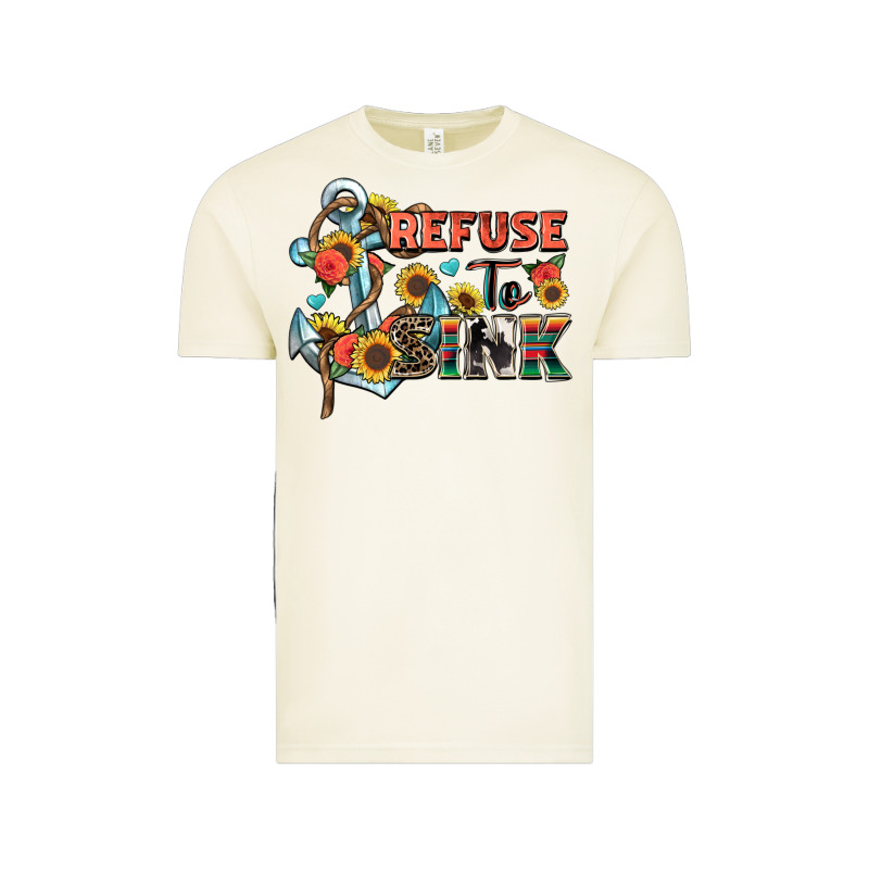Refuse To Sink Vintage Tee by Zillion Design Studio | Teevron