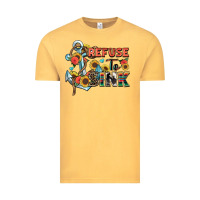 Vintage Mustard refuse to sink Vintage Tee - Zillion Design Studio