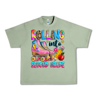 Oil Green rolling into second grade Urban Heavy Tee - texasbilliewilder