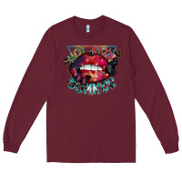 Burgundy hot mom summer Long Sleeve Tee - SublimationCraftShop