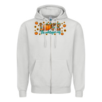 Dove Grey love thanksgiving Zipper Hoodie - JahusDesignShop
