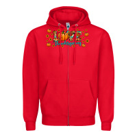 Red love thanksgiving Zipper Hoodie - JahusDesignShop