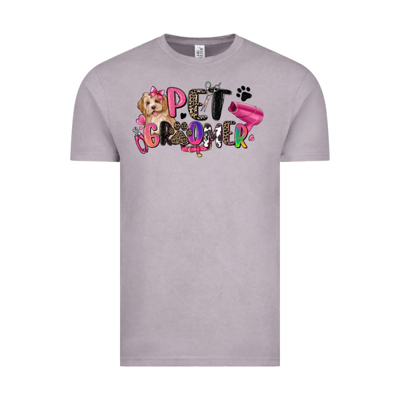 Pet Groomer Vintage Tee by Zillion Design Studio | Teevron