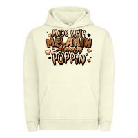 Pigment Pistachio made with melanin always poppin' Urban Hoodie - LillyAllenDesigns
