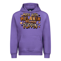 Tulip made with melanin always poppin' Urban Hoodie - LillyAllenDesigns