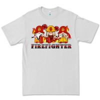Dove Grey firefighter gnomes Premium Tee - Artiststas