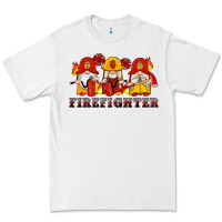White firefighter gnomes Premium Tee - Artiststas