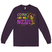 Plum come at me breaux Long Sleeve Tee - FaDigitalArtStudio