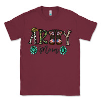Burgundy army mom Classic Tee - SublimationCraftShop