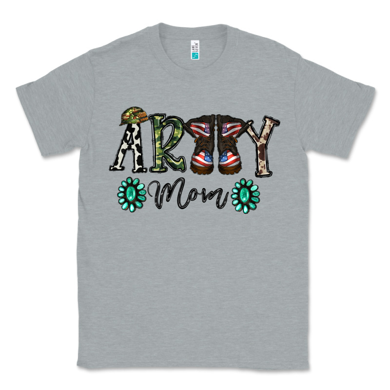 Army Mom Classic Tee by SublimationCraftShop | Teevron