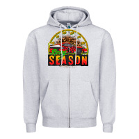 Heather Grey racing season Zipper Hoodie - AdoDesignShop