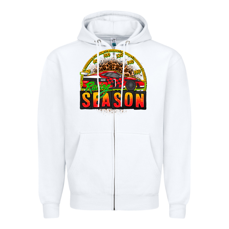 Racing Season Zipper Hoodie by AdoDesignShop | Teevron