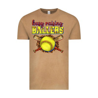 Vintage Camel busy raising ballers softball Vintage Tee - texasbilliewilder
