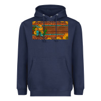 Navy custom cowboy boots sunflowers and cactus license plate Heavyweight Hoodie - Artiststas