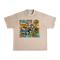 French Oak country roads take me home Urban Heavy Tee - Zillion Design Studio