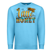 Ocean Blue Western Little Honey Bee Premium Sweatshirt - LillyAllenDesigns