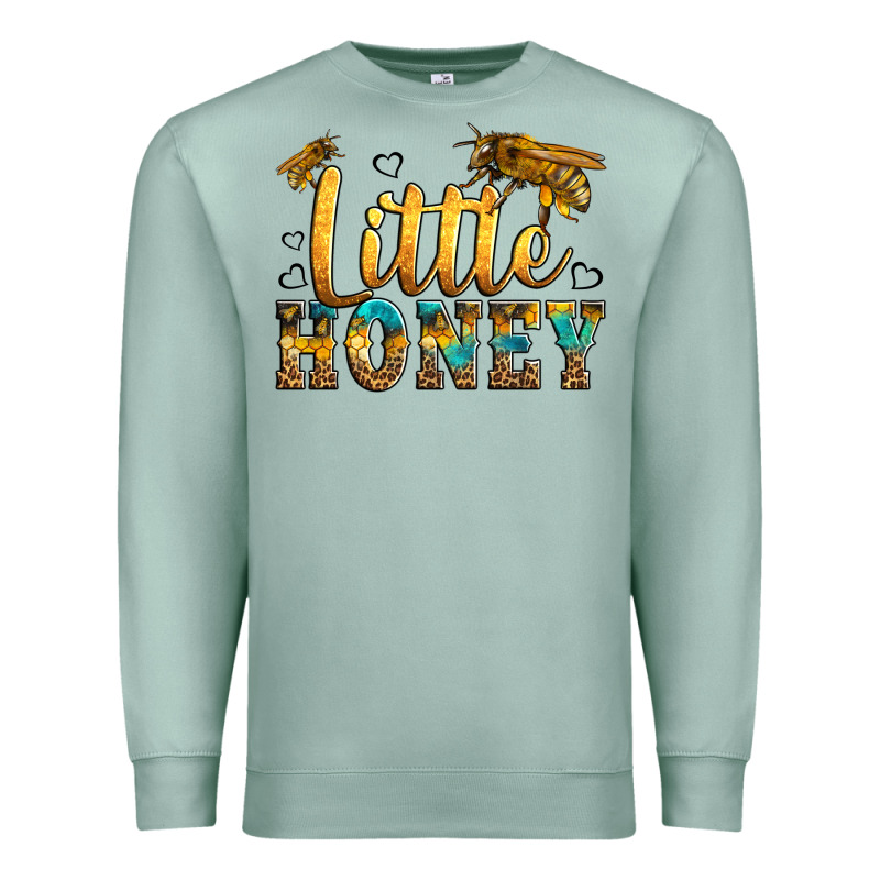 Western Little Honey Bee Premium Sweatshirt by LillyAllenDesigns | Teevron