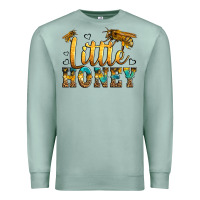 Seafoam Western Little Honey Bee Premium Sweatshirt - LillyAllenDesigns