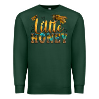 Sports Green Western Little Honey Bee Premium Sweatshirt - LillyAllenDesigns
