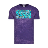 Cloud Purple humpback whale cup Vintage Tee - BarkalooDesign