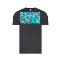 Vintage Black humpback whale cup Vintage Tee - BarkalooDesign