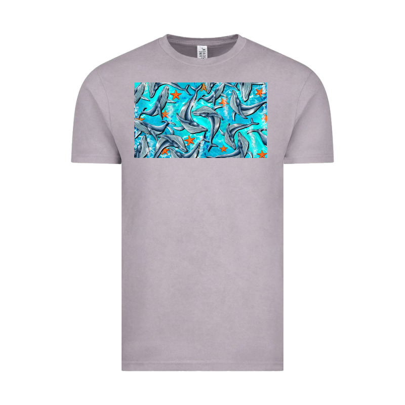 Humpback Whale Cup Vintage Tee by BarkalooDesign | Teevron