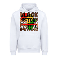 White black history month Urban Hoodie - LillyAllenDesigns