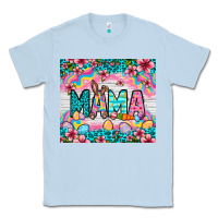 Dusty Blue Easter Mama Leopard tumbler Easter Day Classic Tee - Neo Western