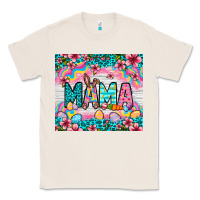 Natural Easter Mama Leopard tumbler Easter Day Classic Tee - Neo Western