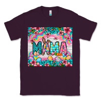 Plum Easter Mama Leopard tumbler Easter Day Classic Tee - Neo Western