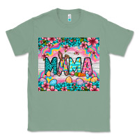 Sage Easter Mama Leopard tumbler Easter Day Classic Tee - Neo Western