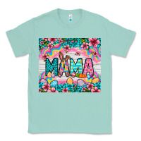 Seafoam Easter Mama Leopard tumbler Easter Day Classic Tee - Neo Western