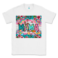 White Easter Mama Leopard tumbler Easter Day Classic Tee - Neo Western