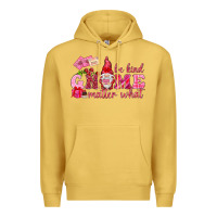 Antique Gold be kind gnome matter what Premium Hoodie - NancyCooperArtShop