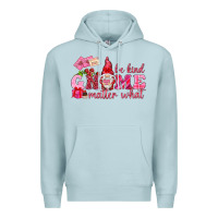 Blue Mist be kind gnome matter what Premium Hoodie - NancyCooperArtShop