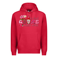 Cardinal be kind gnome matter what Premium Hoodie - NancyCooperArtShop