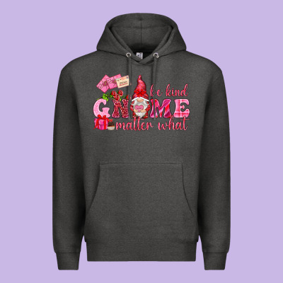 Be Kind Gnome Matter What Premium Hoodie Designed By Nancycooperartshop