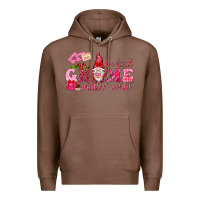 Chestnut be kind gnome matter what Premium Hoodie - NancyCooperArtShop