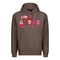 Coffee be kind gnome matter what Premium Hoodie - NancyCooperArtShop