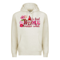 Oatmeal Heather be kind gnome matter what Premium Hoodie - NancyCooperArtShop