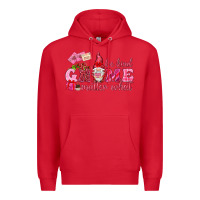 Red be kind gnome matter what Premium Hoodie - NancyCooperArtShop