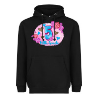 Black back to school flowers fifth grade 3200x2400 Heavyweight Hoodie - AdoDesignShop